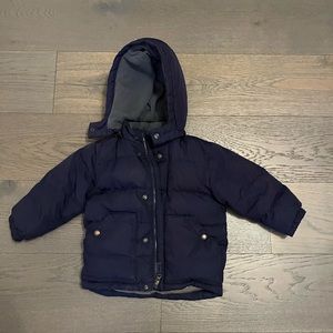 Gap boys down filled coat 2T VGUC retail $138